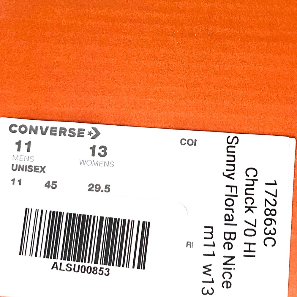 Converse Chuck Taylor 70 All Star High Top White Canvas Men’s Sneakers 172863C - Picture 11 of 12